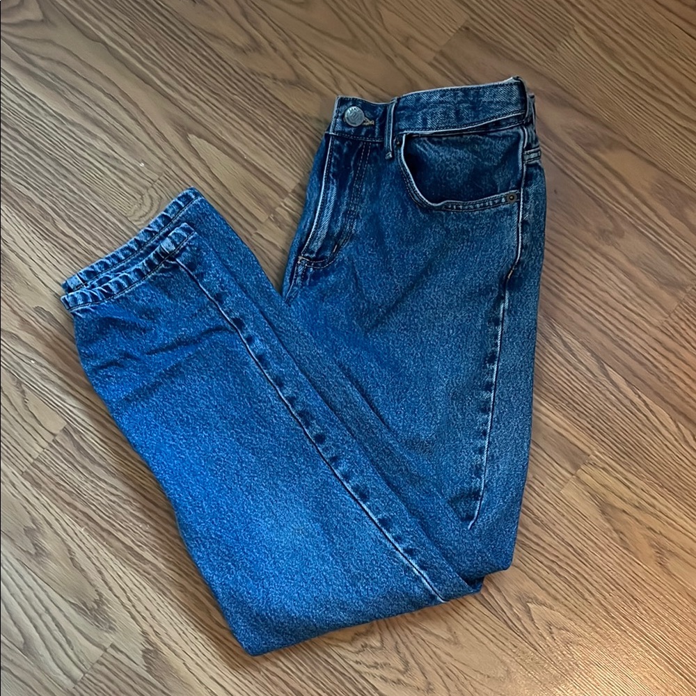 Lands’ End Classic Blue Denim Jeans